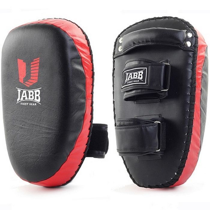 Фото Макивара Jabb (нат.кожа) JE-2230 черный/красный