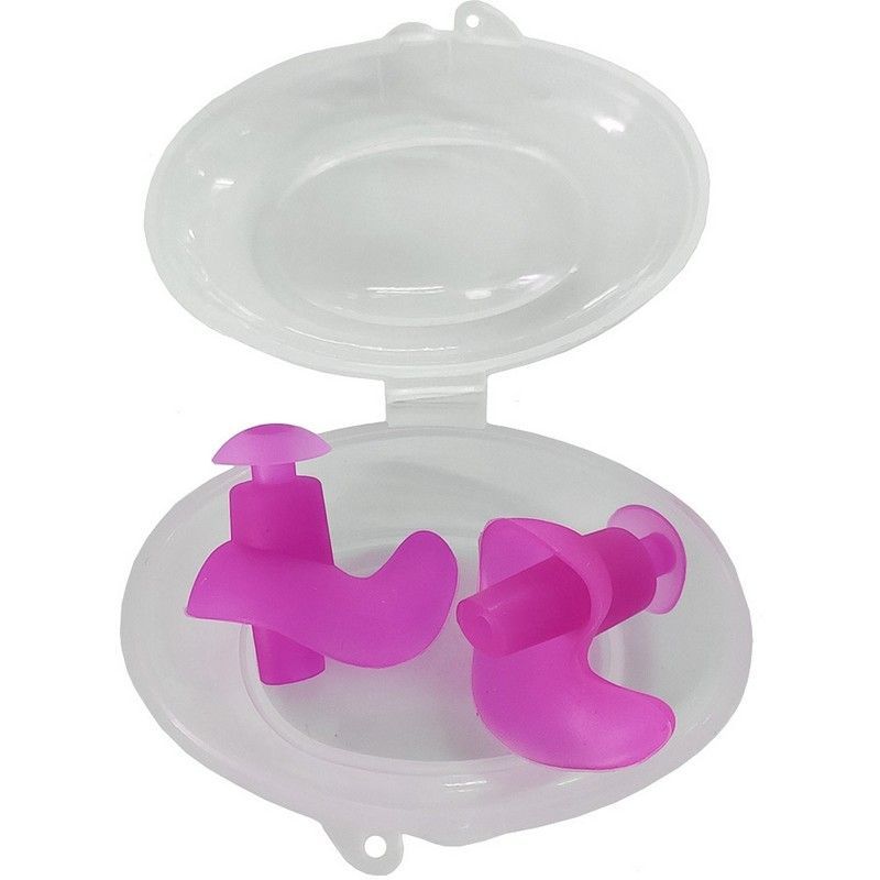 Фотографии Беруши Sportex силиконовые анатомические в боксе B31575 розовые