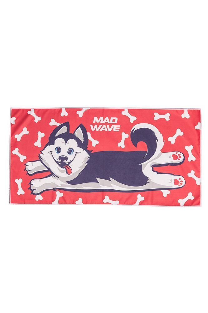 Фото Полотенце из микрофибры Mad Wave Microfiber Towel Husky M0761 02 1 05W красный