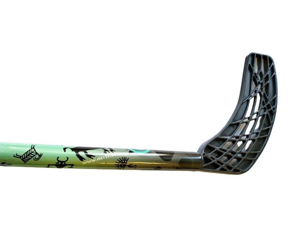 Фото Клюшка флорбольная ACITO Apache 33 Green 95 Round - Прямой 3011-513