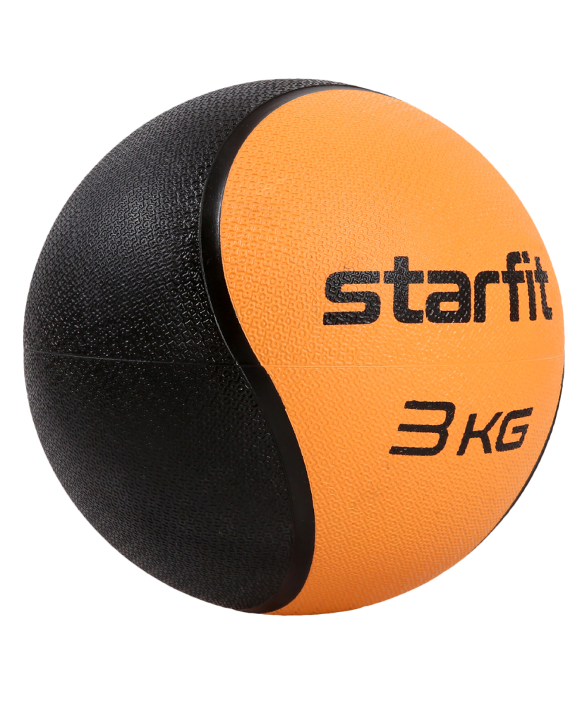 Фотографии Медбол высокой плотности GB-702, 3 кг, оранжевый