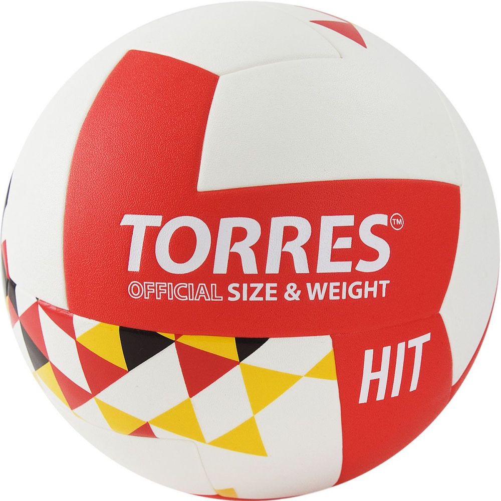 Фото Мяч волейбольный TORRES Hit V32055, размер 5