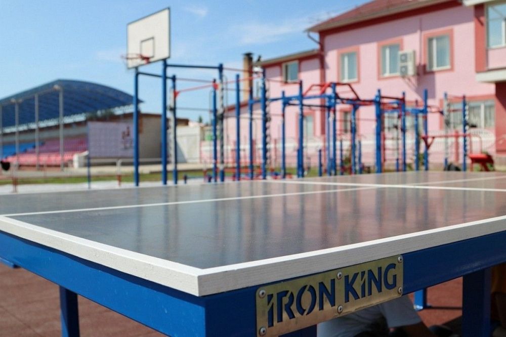 Фотографии Уличный антивандальный стол для настольного тенниса Iron King S67
