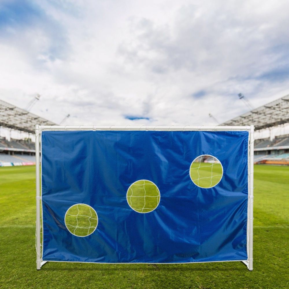 Фотографии Ворота игровые DFC  GOAL240T 240x150x65cm  с тентом для отрабатывания ударов