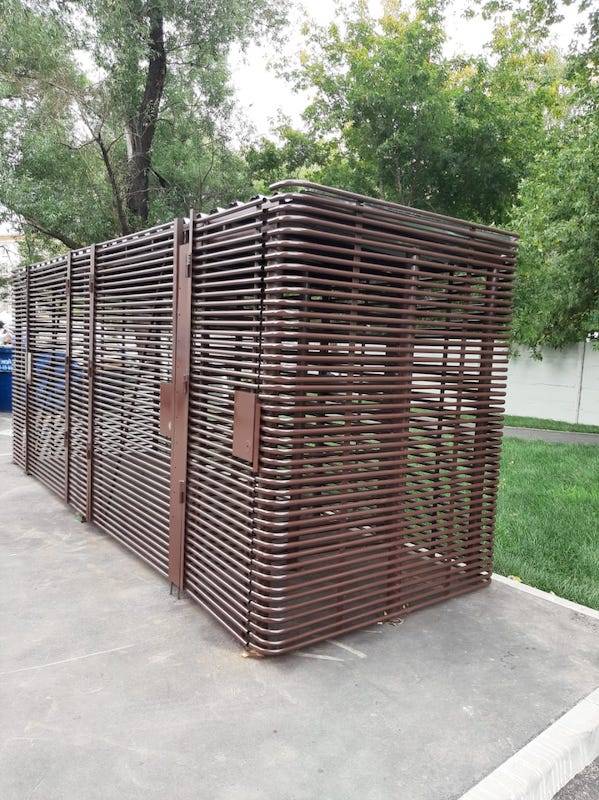 Фотографии Контейнерная площадка для ТБО «МАФ - 6» с хозблоком