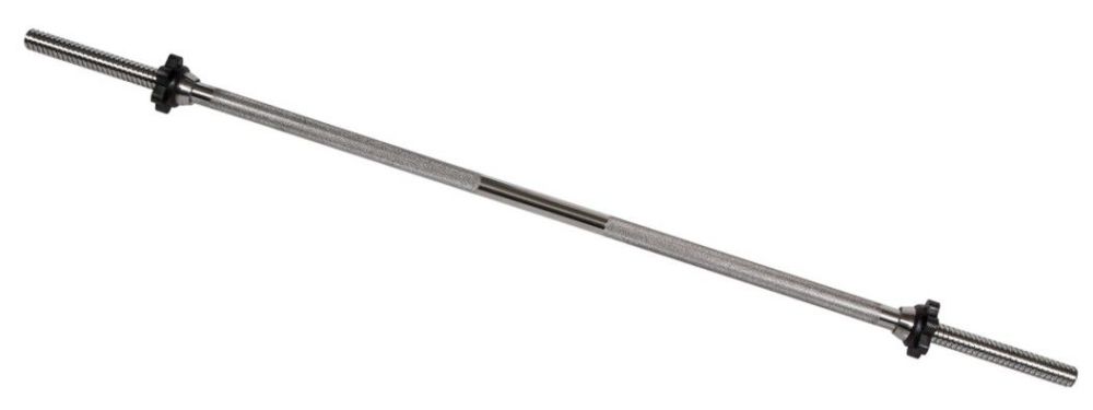 Фото Гриф MB Barbell 1250 мм D30мм замок гайка Кетлера MB-BarM30-1250B