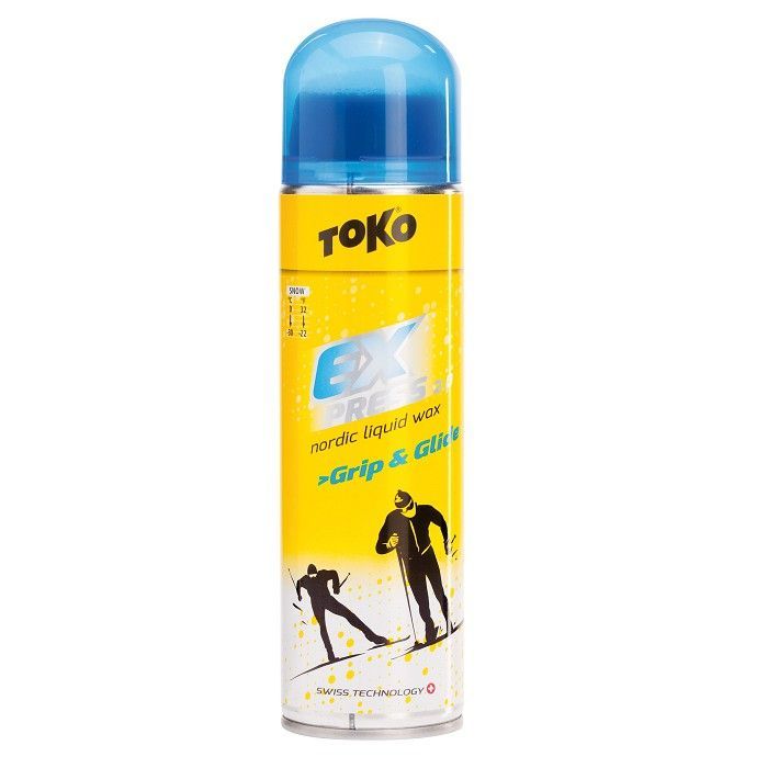 Фото Экспресс смазка TOKO 5509266 Express Grip & Glide (0°С -30°С) 200 ml