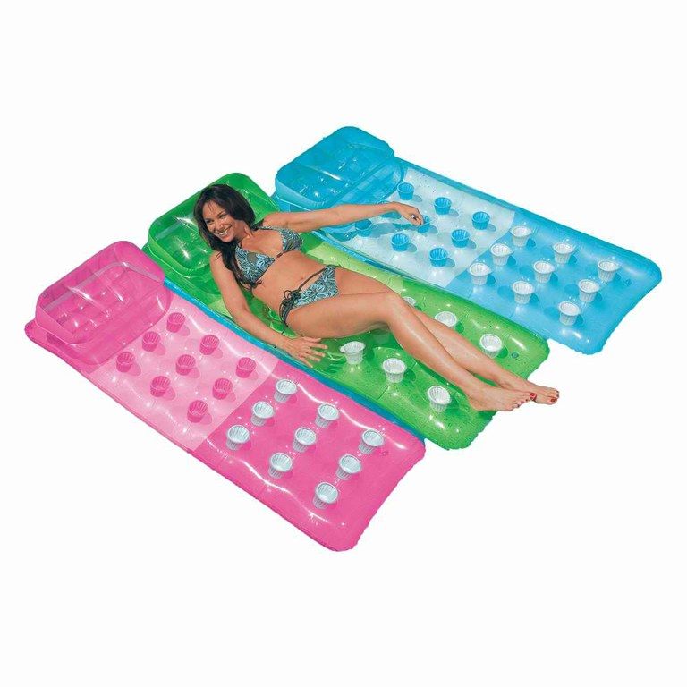 Фотографии Матрас надувной Intex с подстаканниками, 188х71см 58890