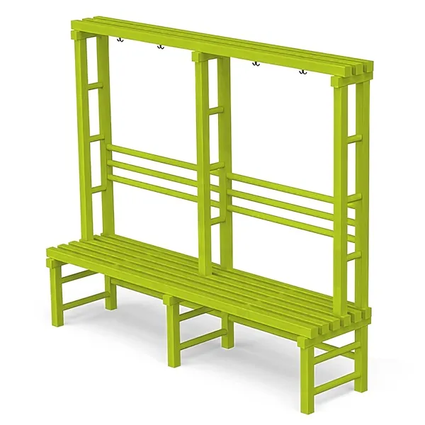 Фотографии Скамья–вешалка односторонняя