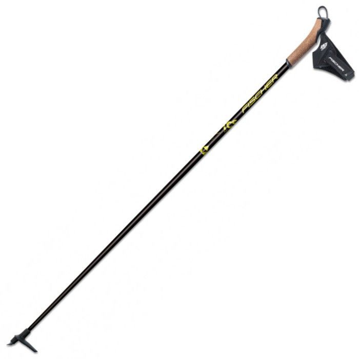 Фото Лыжные палки Fischer Z46319 RCS Jr Алюминий (черный/желтый)
