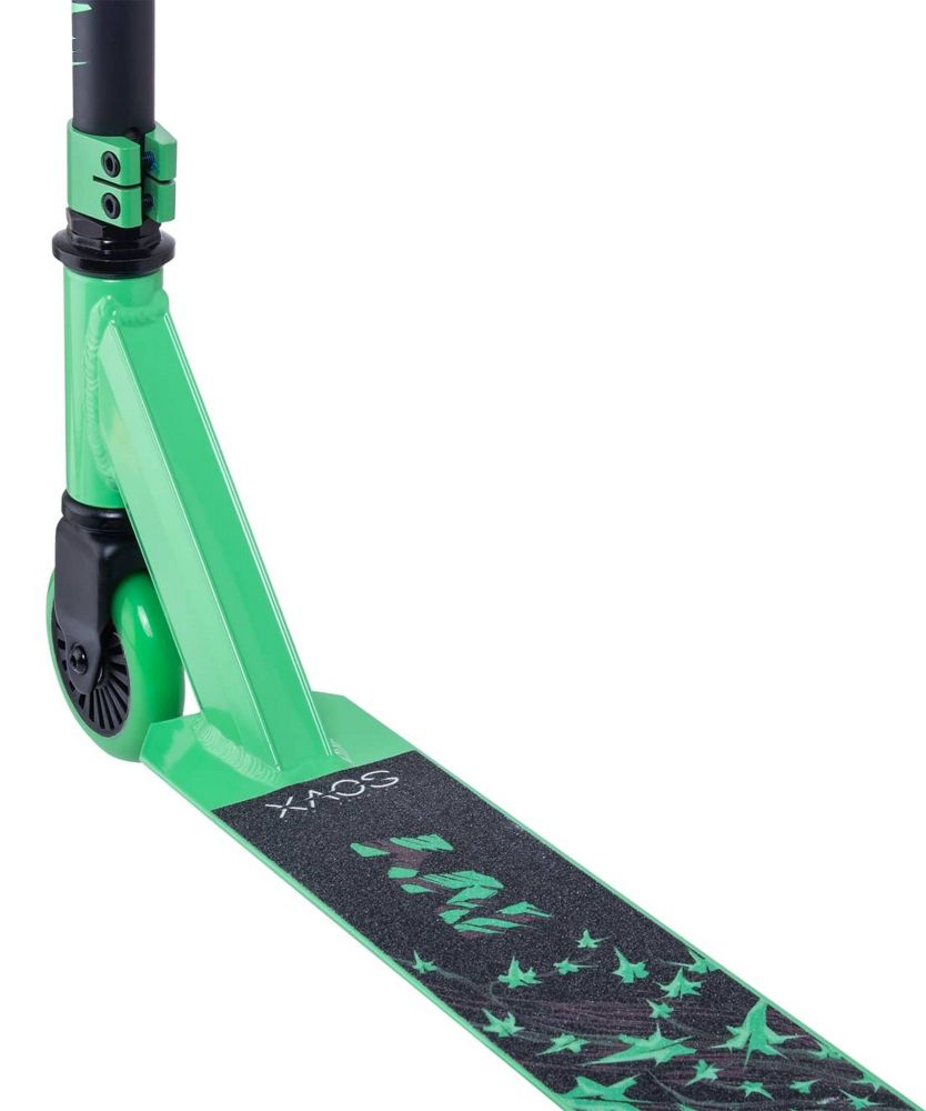 Фотографии Самокат трюковый XAOS Ivy d100 мм Green