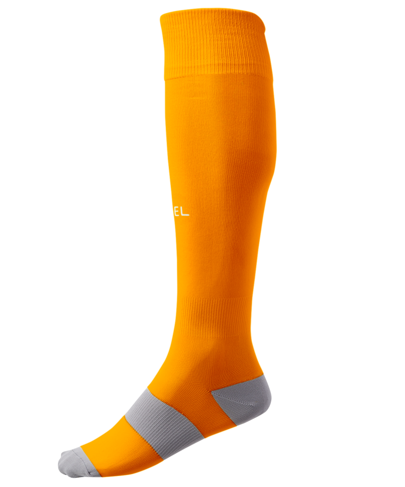 Фото Гетры футбольные CAMP BASIC SOCKS, оранжевый/серый/белый