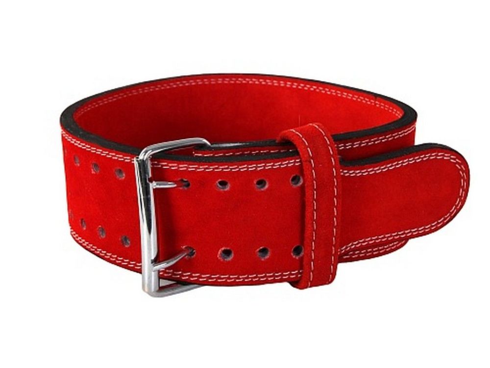 Пояс для тяжелой атлетики Harper Gym JE 2633-R красный