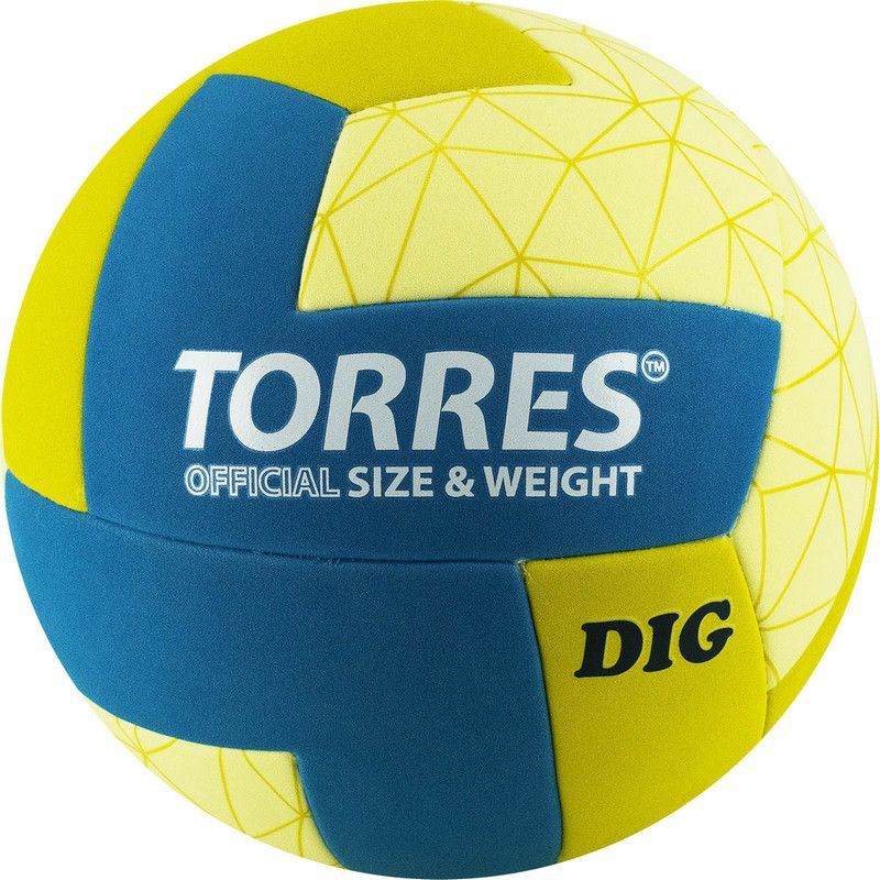 Фотографии Мяч волейбольный Torres Dig V22145, р.5