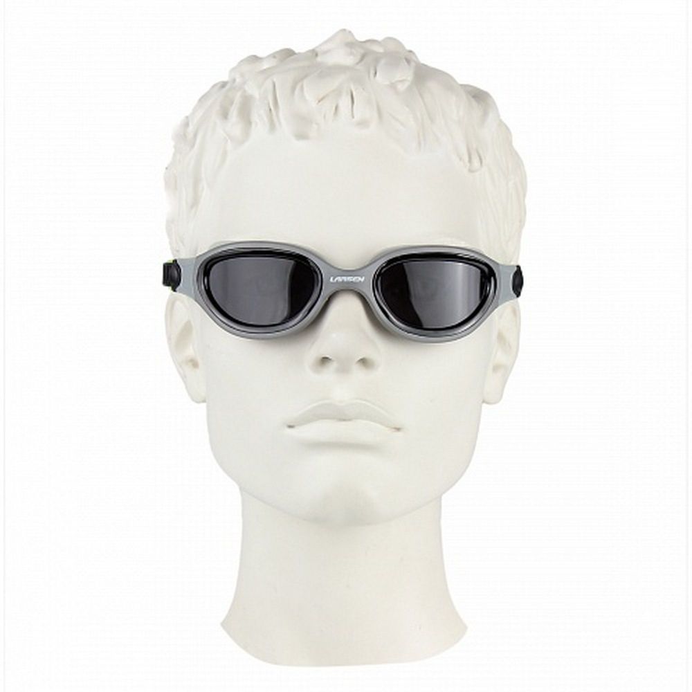 Фотографии Очки плавательные Larsen GG1711 dark Smoke\Silver/Black