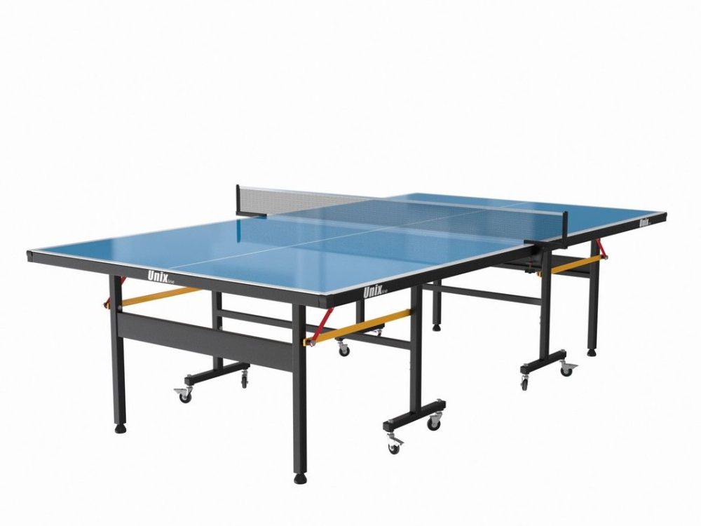 Фотографии Всепогодный теннисный стол Unix line Outdoor 6mm TTS6OUTBL blue