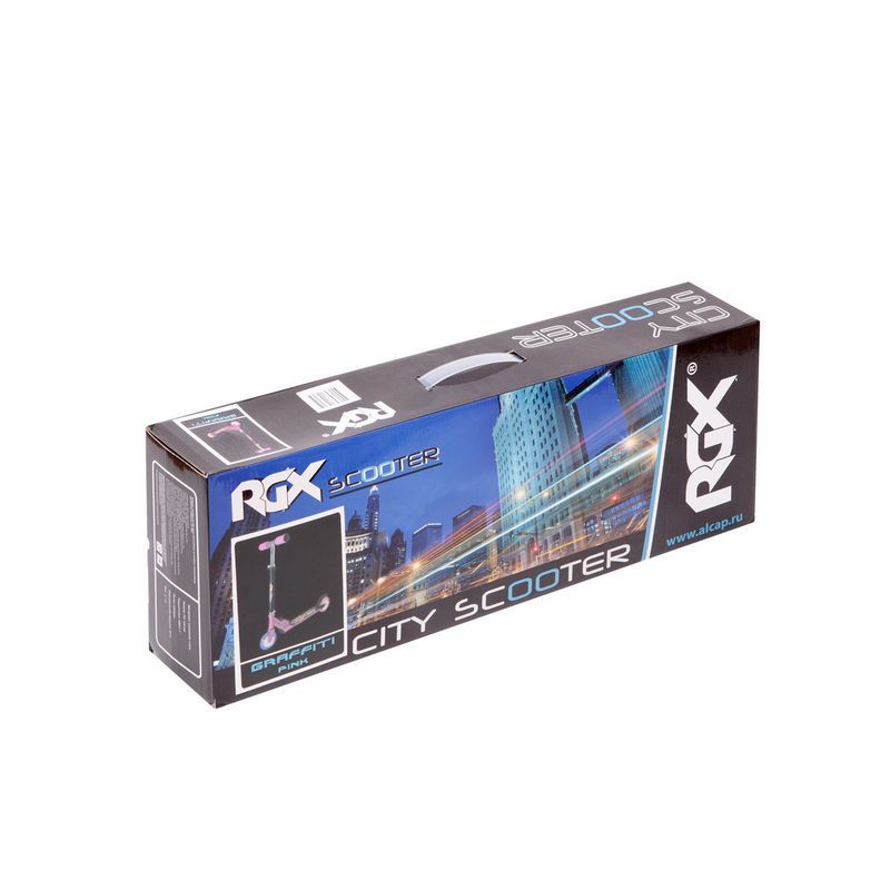 Фотографии Самокат RGX Graffiti pink