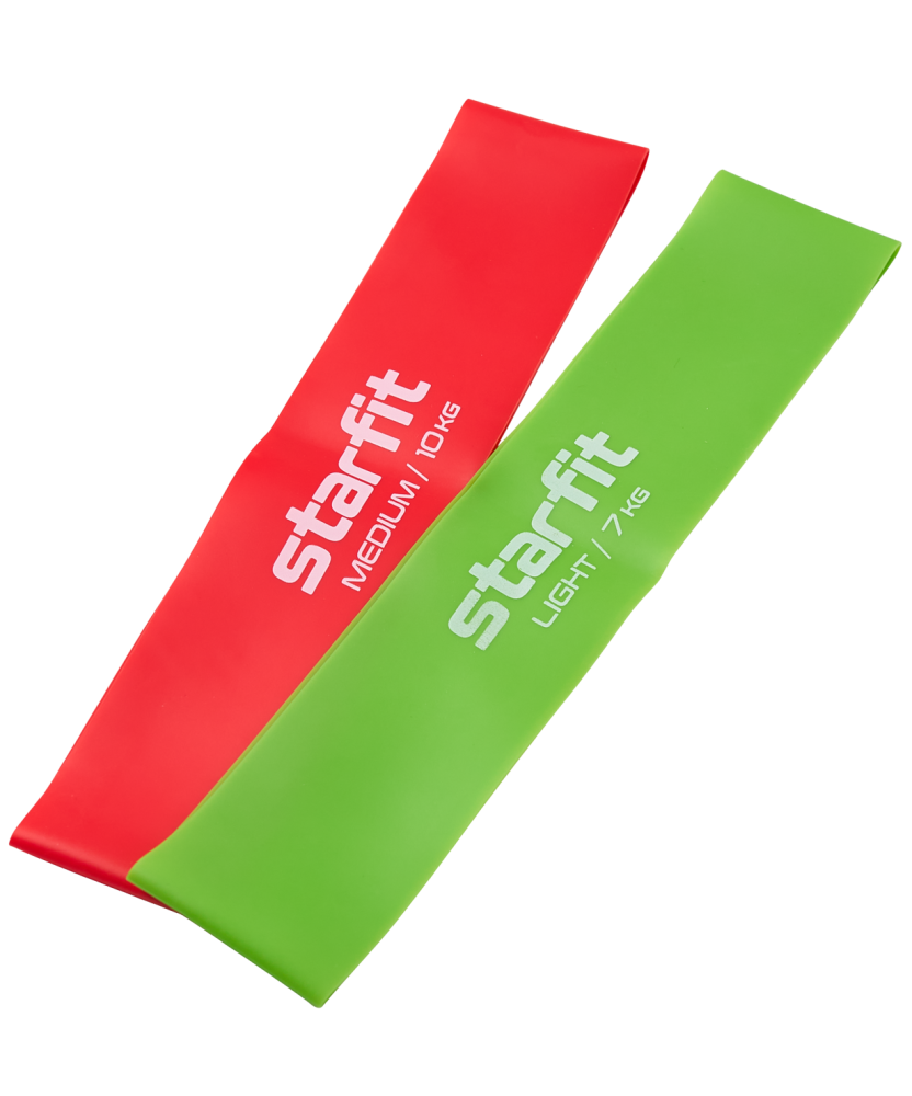 Фото Мини-эспандеры ES-206, малиновый/лаймовый, 2 шт