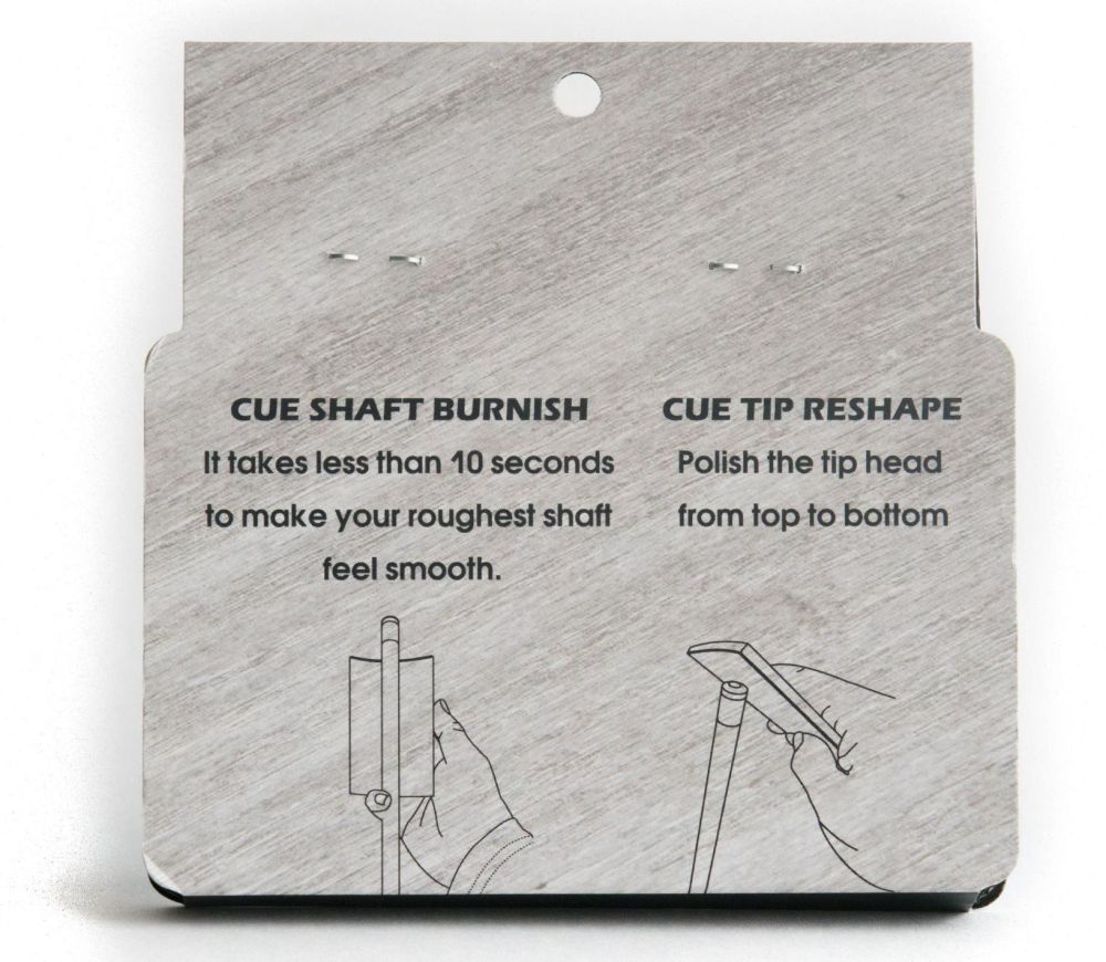 Фотографии Губка для чистки и полировки кия "Cue Burnish & Tip Reshape"