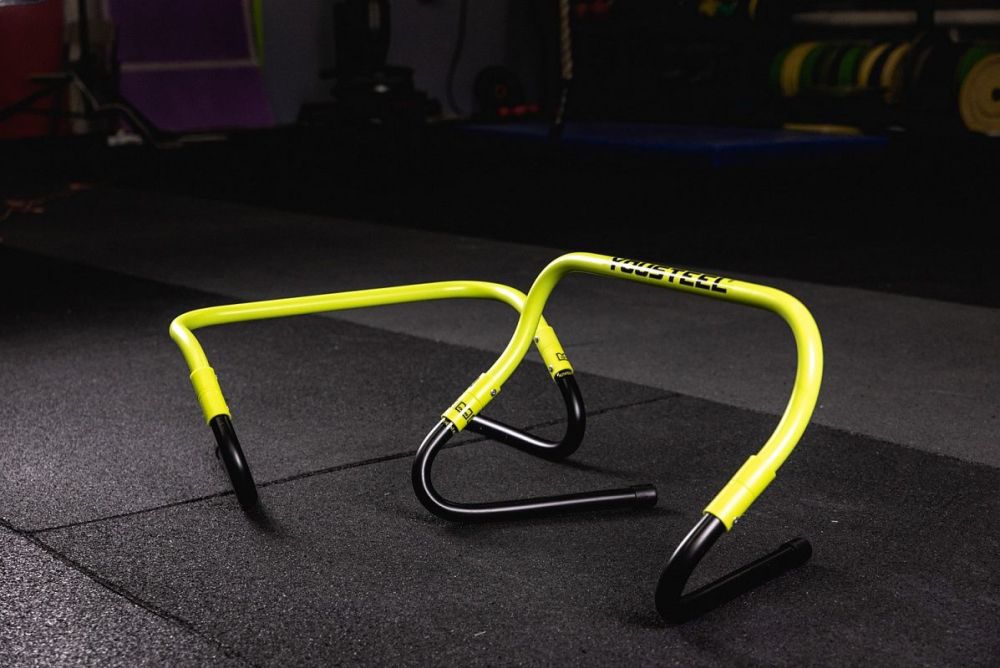 Фотографии Барьеры для тренировок регулируемые YouSteel высота 20\31см, комплект 5шт