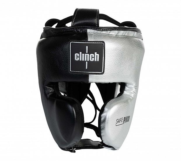 Фото Шлем боксерский Clinch Punch 2.0 C145 черно-серебристый