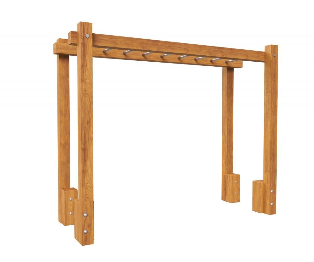 Фотографии Гимнастический рукоход WOOD&SPORT «Атланта»
