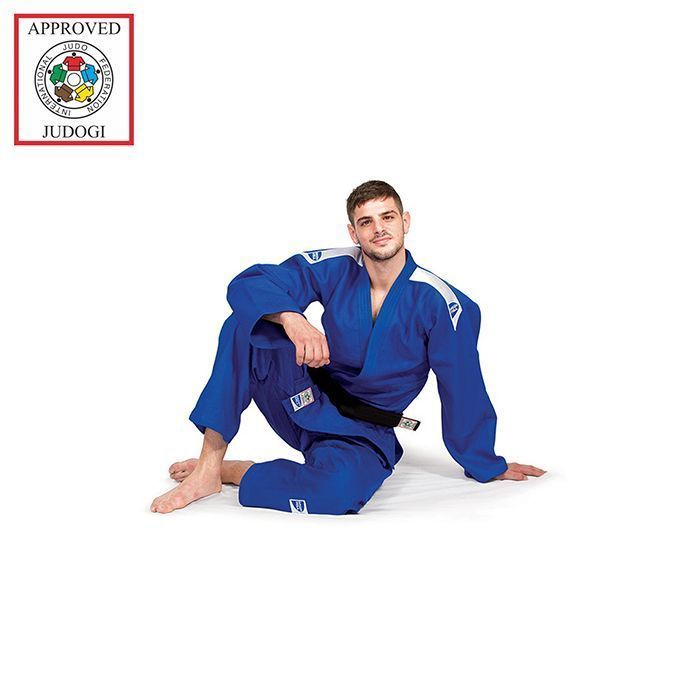 Фото Кимоно Дзюдо Green Hill Super одобрено IJF JSS-10212 , синее