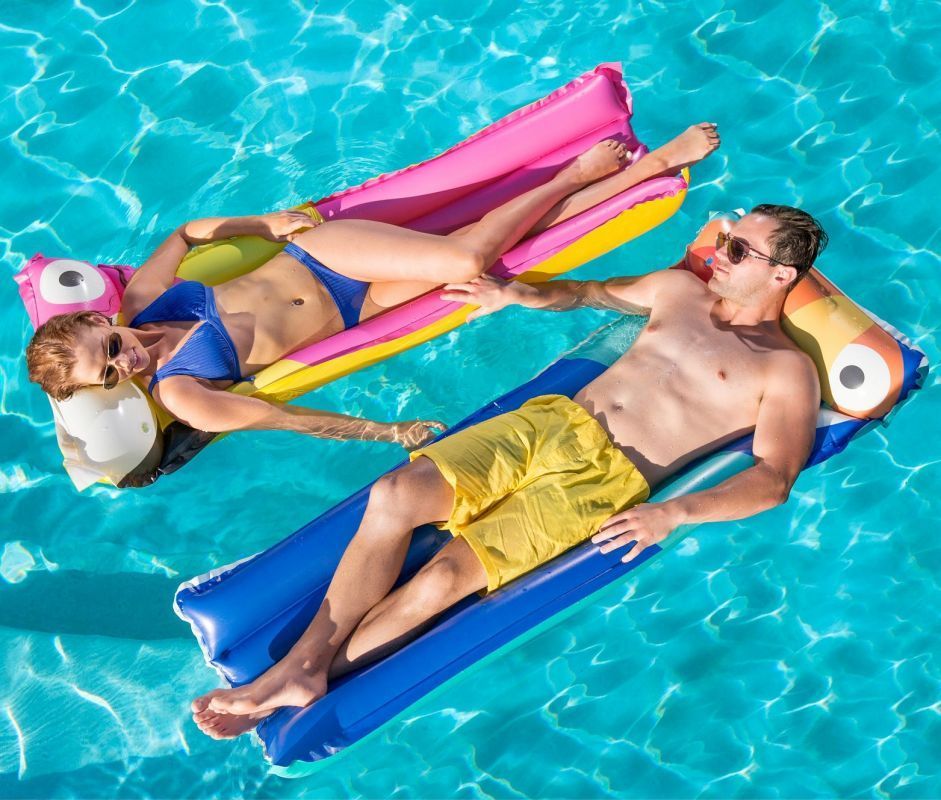 Фотографии Надувной матрас для плавания Тропическая птица,183х76 см Bestway 44021