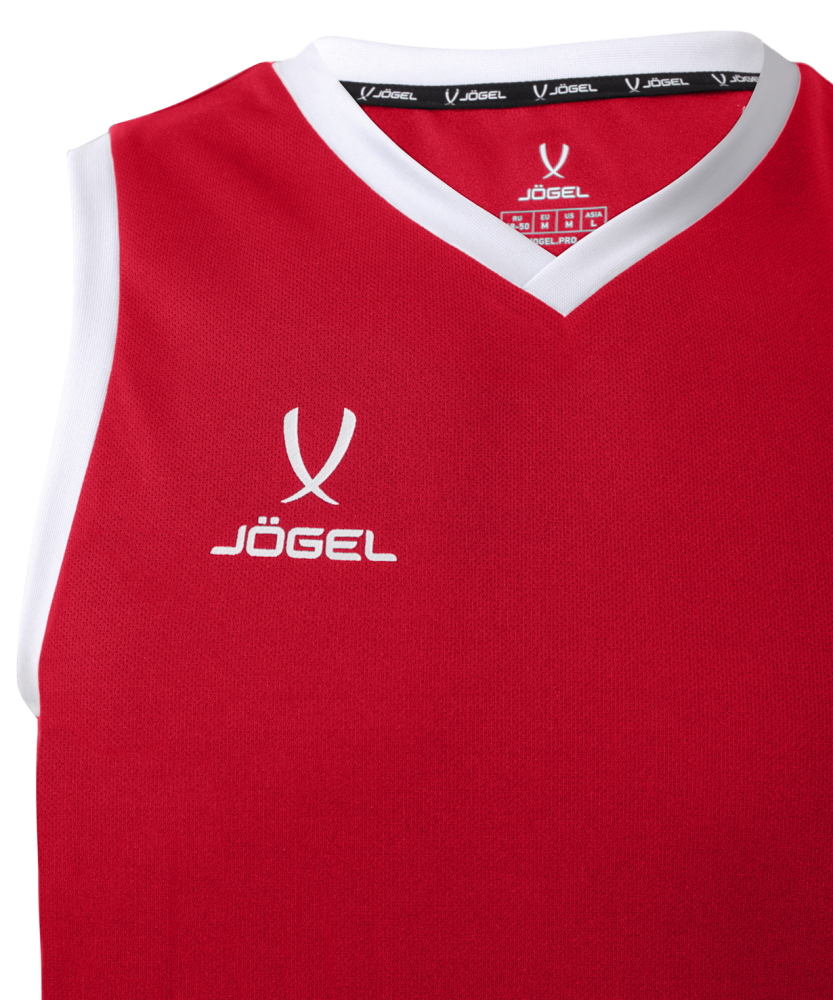 Фотографии Майка баскетбольная JOGEL CAMP Basic, красный, детский