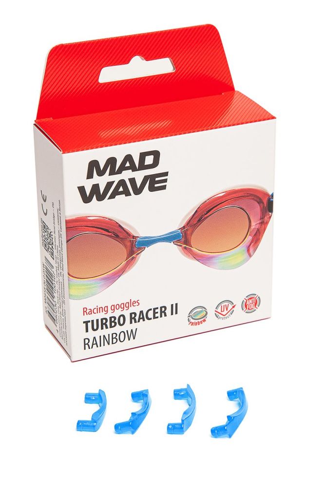 Фотографии Стартовые очки Mad Wave Turbo Racer II Rainbow M0458 06 0 05W