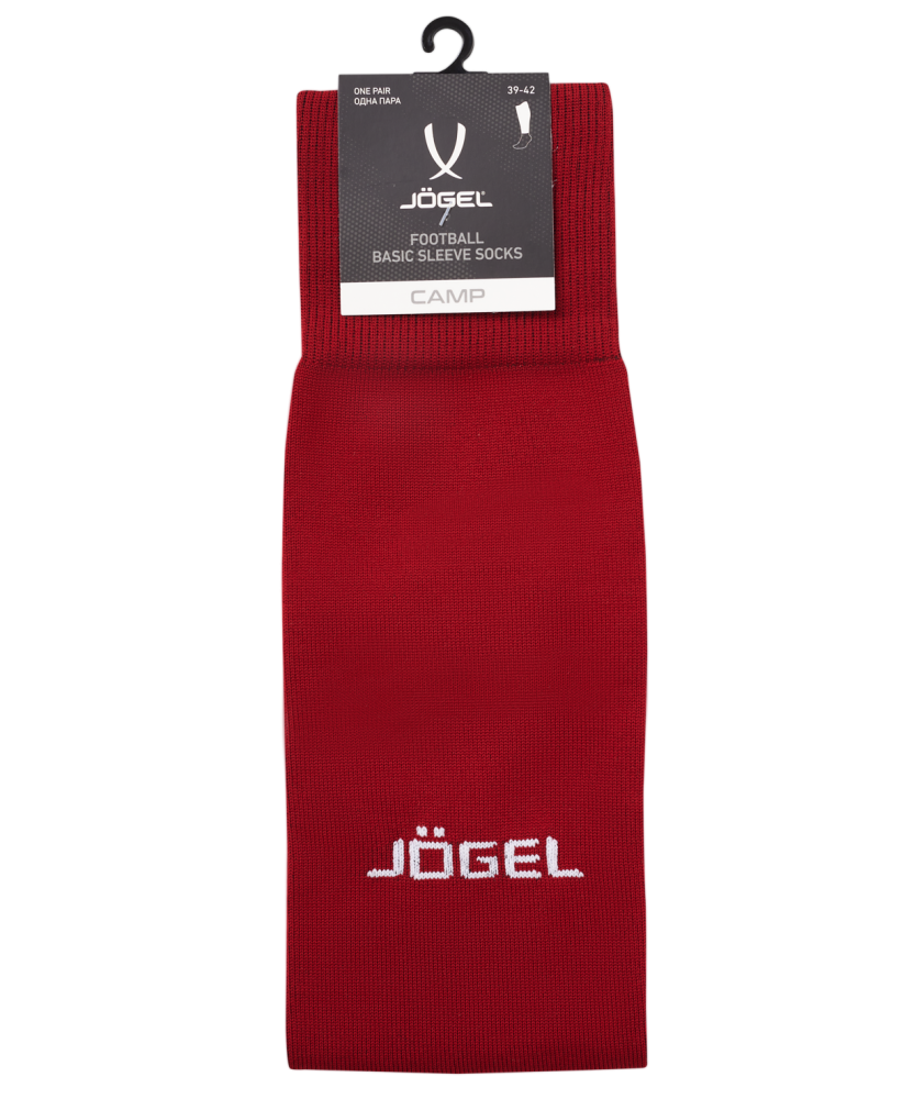Фотографии Гольфы футбольные CAMP BASIC SLEEVE SOCKS, гранатовый/белый