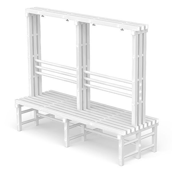 Фотографии Скамья–вешалка двухсторонняя