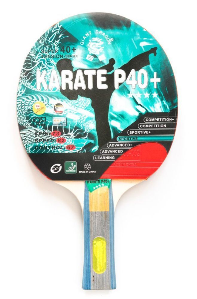 Фото Теннисная ракетка Dragon Karate 4 Star New (анатомическая)