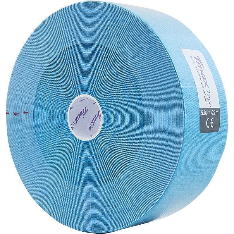 Фото Тейп кинезиологический Tmax 22m Extra Sticky Blue голубой