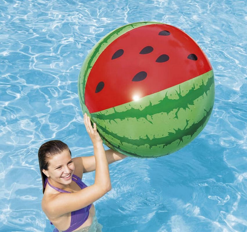 Фотографии Мяч надувной d107см Intex Арбуз Watermelon Ball 58071