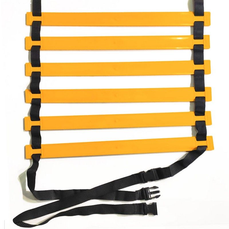 Фото Лестница координационная Sportex 8 метров, в чехле желтый