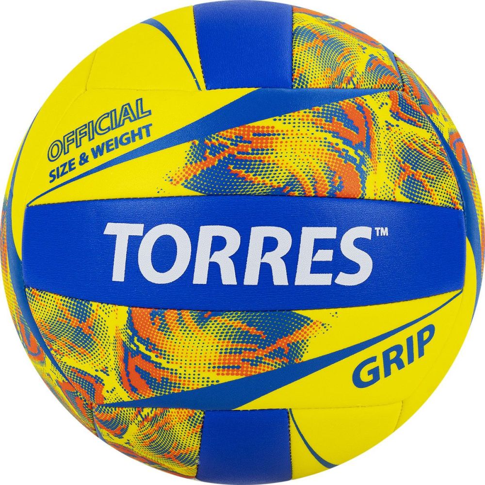 Фото Мяч волейбольный TORRES Grip Y V32185 размер 5