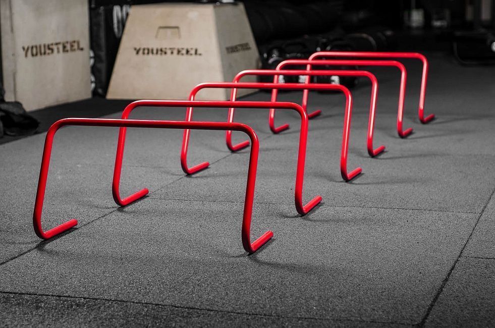 Фото Барьеры для тренировок , высота 15см, комплект 6шт YouSteel