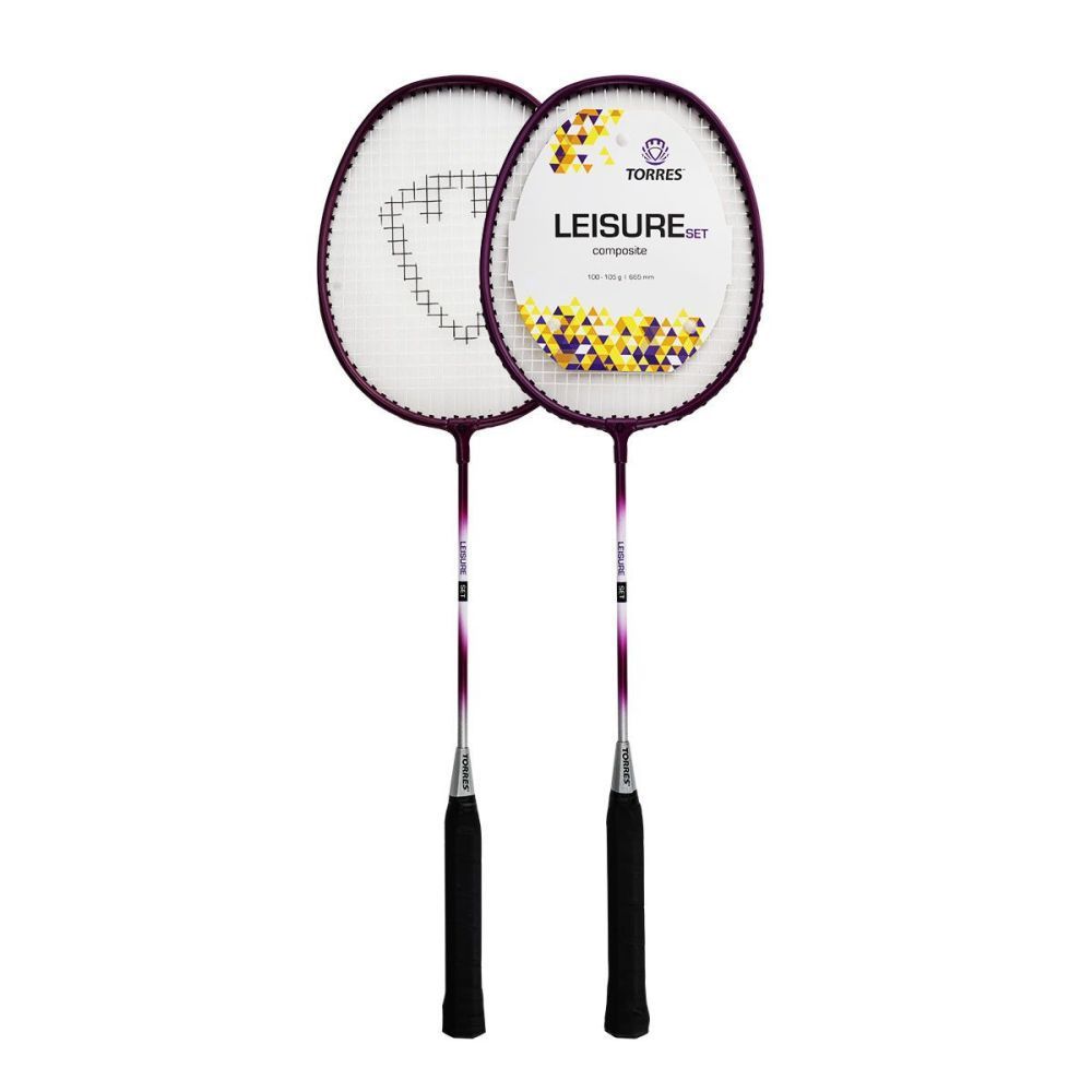 Фото Набор для бадминтона Torres Leisure Set, BD20520, для начинающ.,стал. стерж, алюм. обод, со струнами