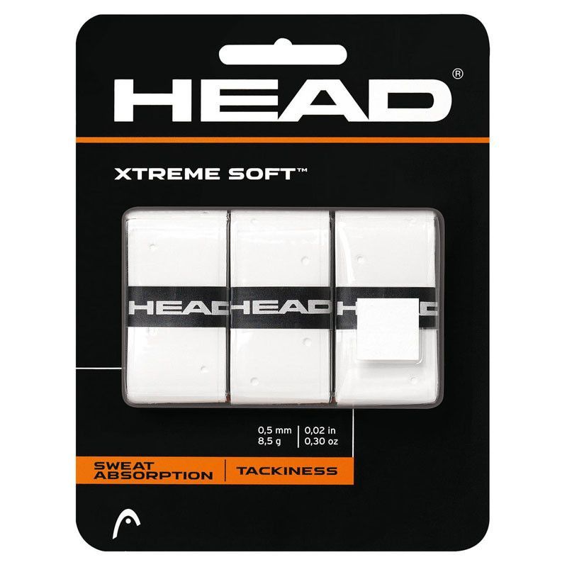 Фото Овергрип Head Xtreme Soft 3 шт 285104-WH белый
