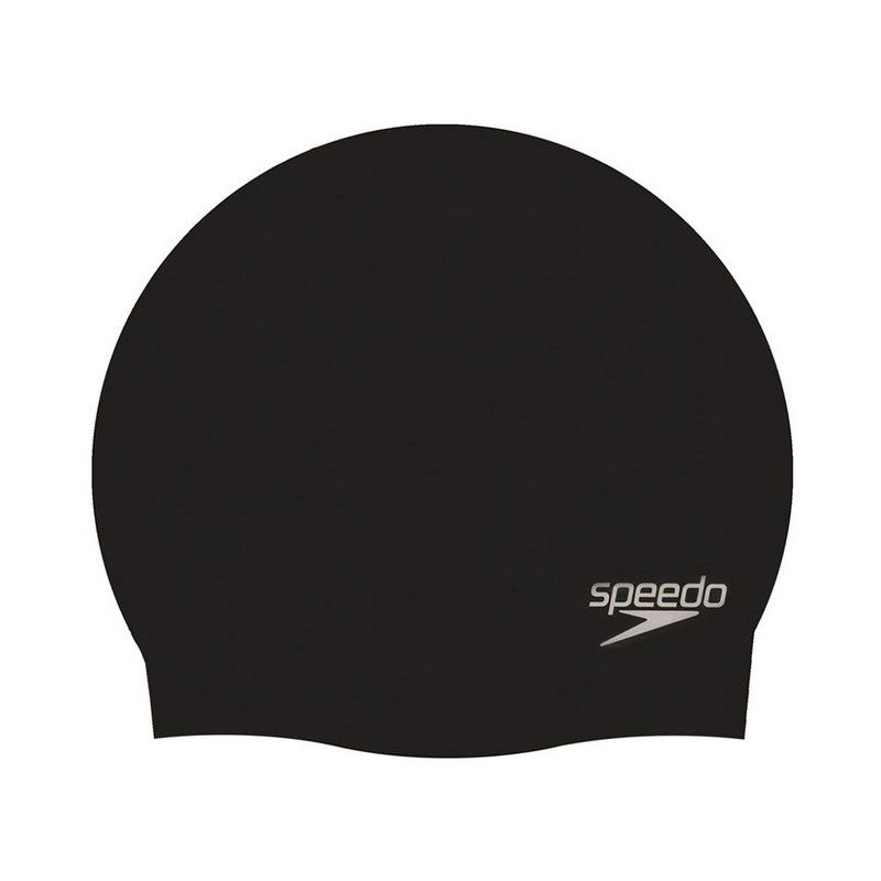 Фото Шапочка для плавания Speedo Plain Molded Silicone Cap 8-709849097, черный