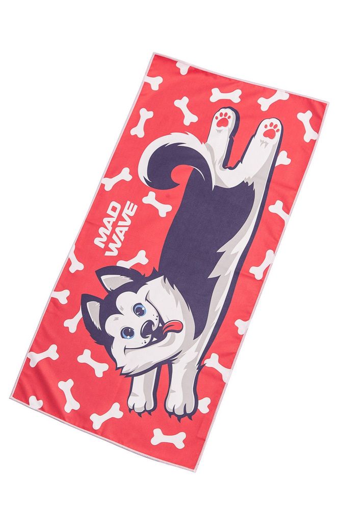 Фотографии Полотенце из микрофибры Mad Wave Microfiber Towel Husky M0761 02 1 05W красный