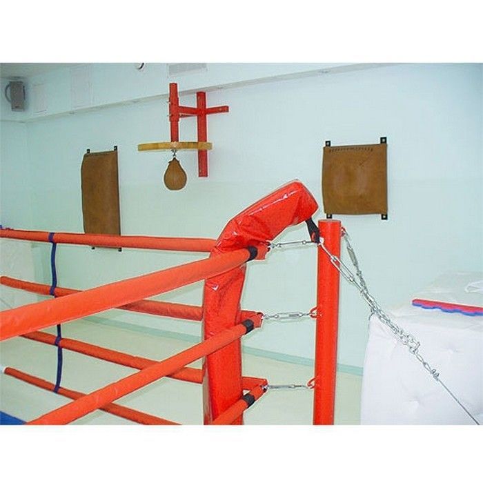 Фотографии Ринг боксёрский на растяжках 6х6 м, боевая зона 5х5 м, монтажная площадка 9х9 м  Pioner A12560