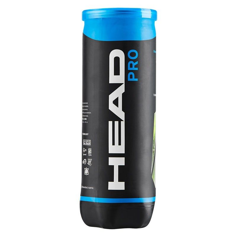 Фото Мячи для большого тенниса Head Pro 3B 571603 3 шт желтый