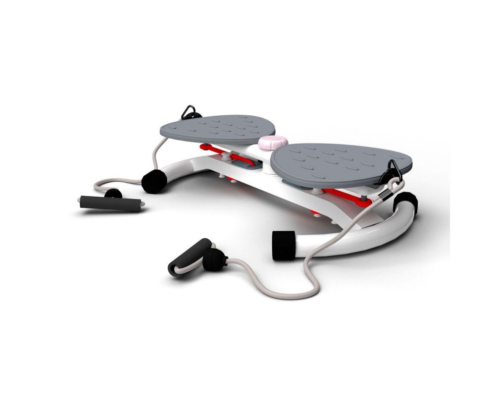 Фото Фитнес платформа DFC Twister Bow с эспандерами TW-S108GR серый