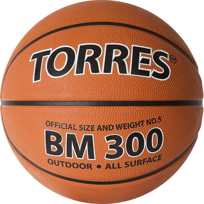 Фотографии Мяч баскетбольный Torres BM300 B02015 р.5