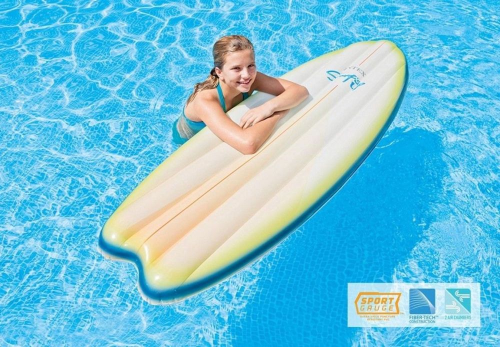 Фотографии Пляжный матрас Intex Surf's Up Mats 178x69 см 58152