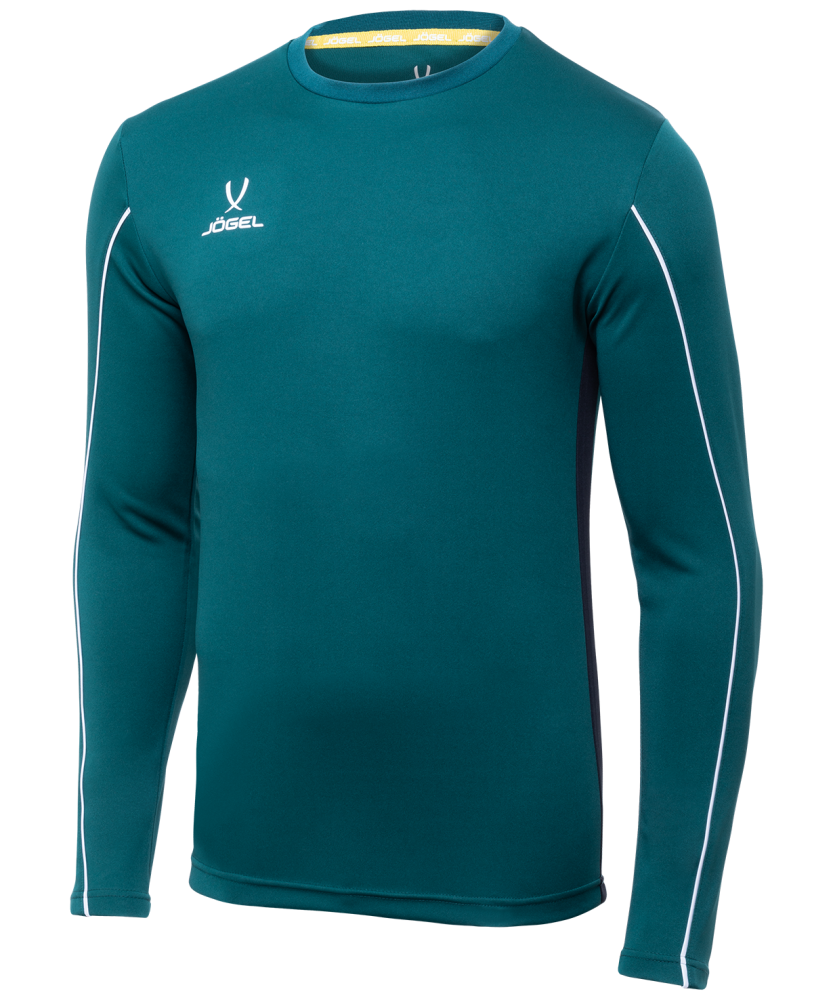 Фото Футболка вратарская CAMP GK Padded LS, зеленый/черный/белый, детский