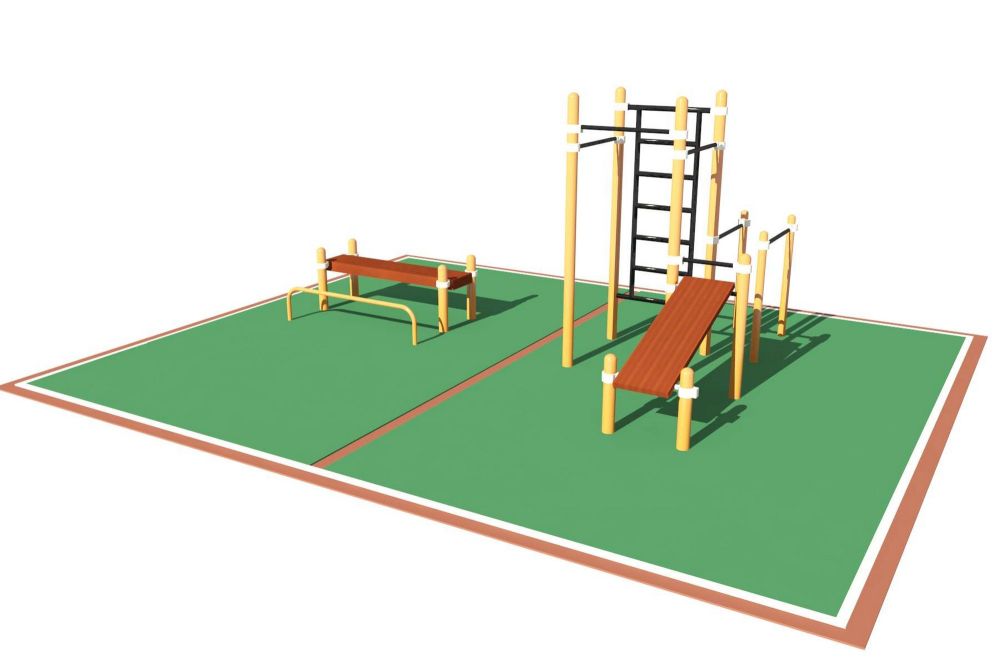 Фото Площадка Workout SP Домашняя Pioner A16742