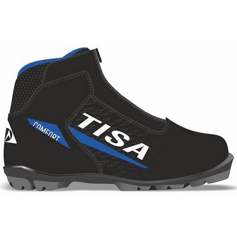 Фото Лыжные ботинки Tisa NNN Comfort S85222 черный\синий